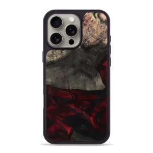 Smooth Touch Film Impact Protection Iphone 16 Pro Max Wood Phone Case - Beyonce (Red, 780750)