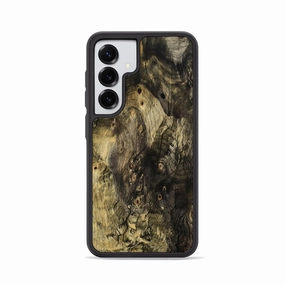 Anti Scratch Shield Fingerprint Repellent Galaxy S25 Wood Phone Case - Clare (Wood Burl, 781553)