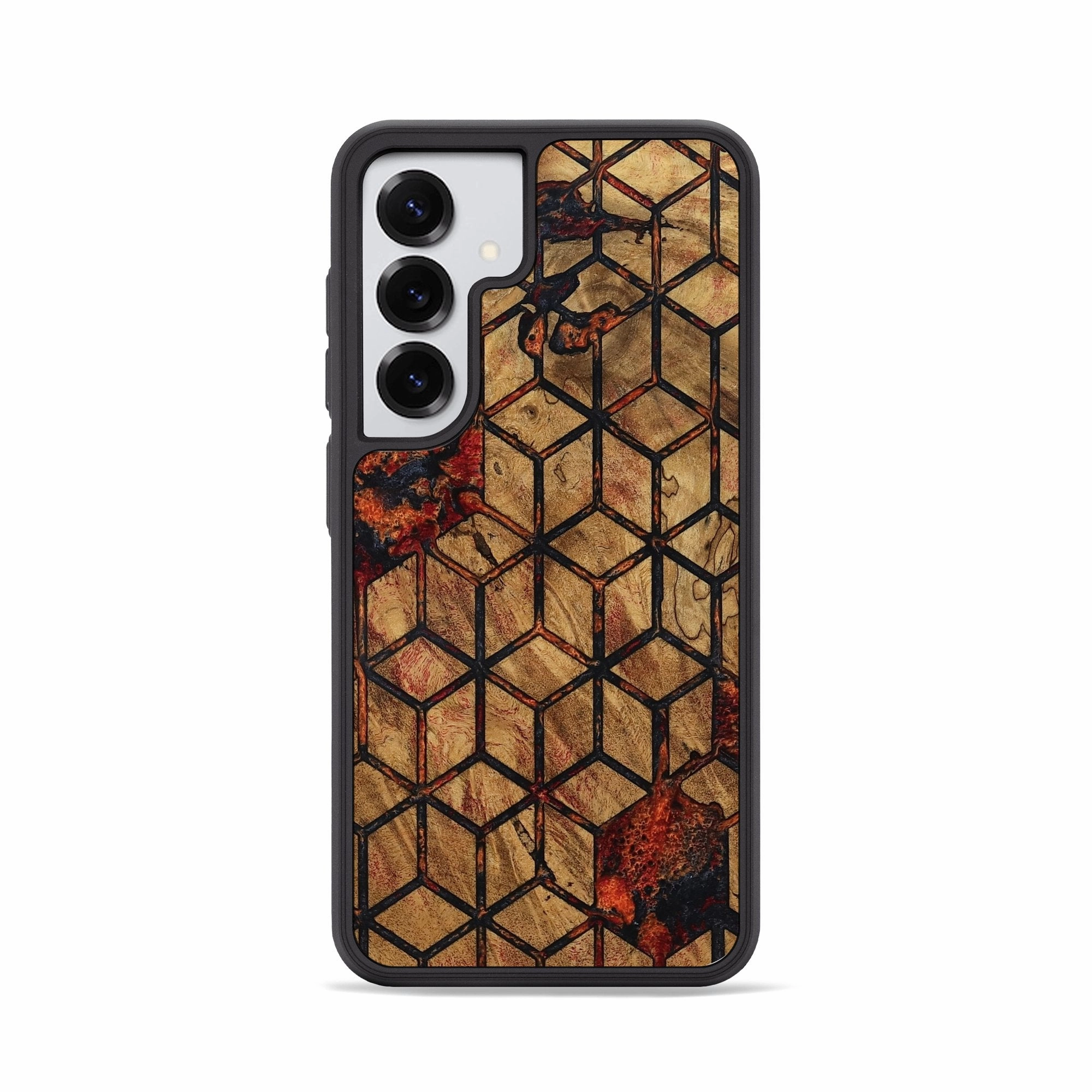 Galaxy S25 Wood Phone Case - Kaysen (Pattern, 780525) Anti Scratch Screen Shock Guard