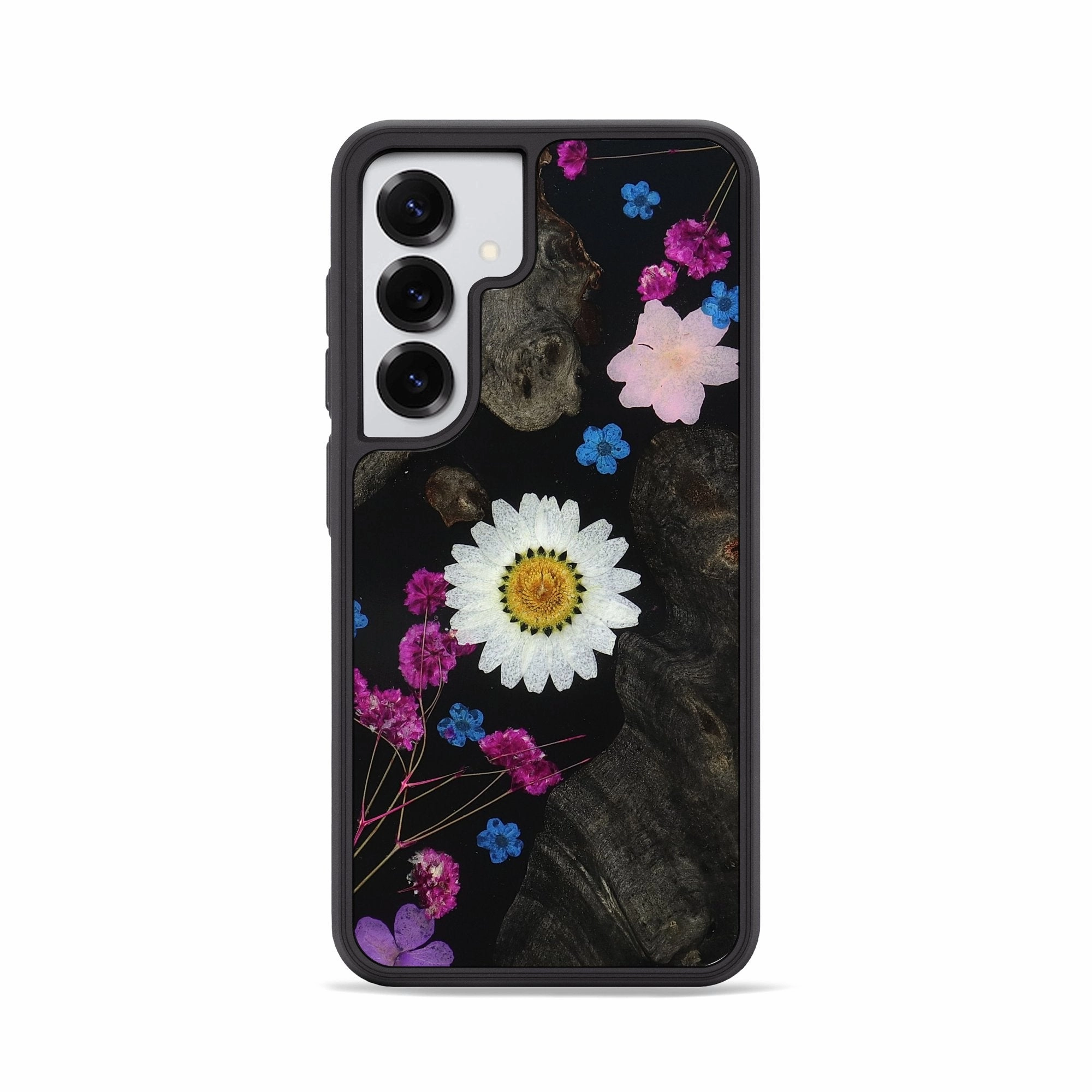 Galaxy S25 Wood Phone Case - Omari (Bloom, 781353) Case Friendly Case Friendly Glass