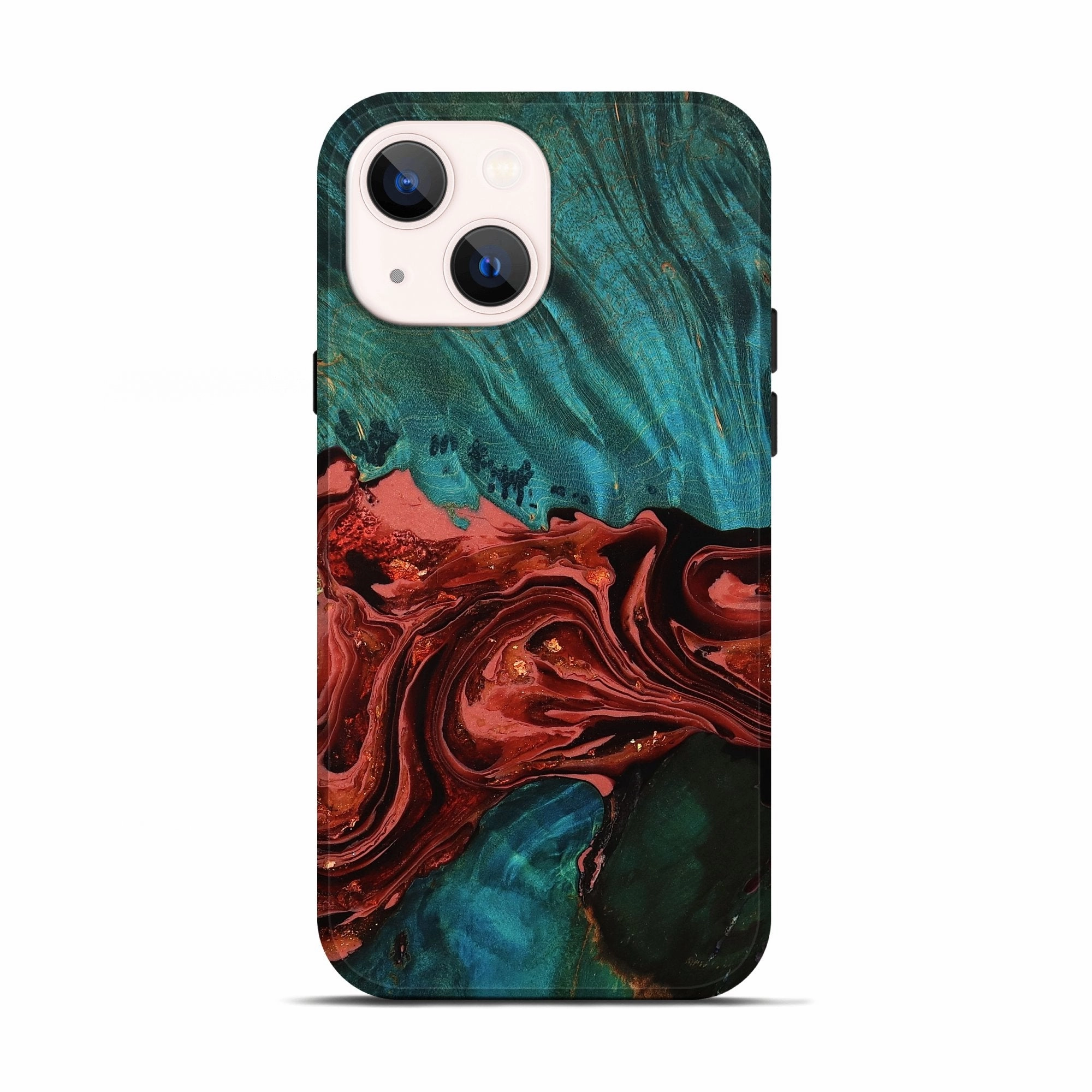 Iphone 13 Wood Live Edge Phone Case - Daria (Vapor, 777337) Anti Finger Mark Ultra Thin