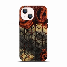 Impact Protection Iphone 13 Wood Live Edge Phone Case - Elisha (Pattern, 781452)