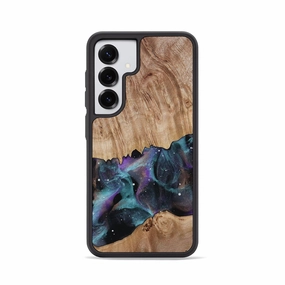 Galaxy S25 Wood Phone Case - Alisson (Cosmos, 781208) Shatterproof Glass