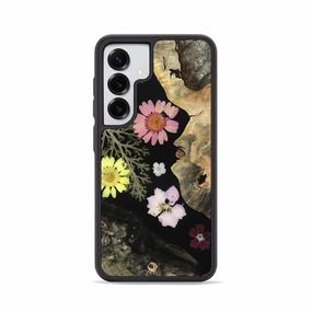 Galaxy S25 Wood Phone Case - Mintie (Bloom, 781404) Anti Scratch Shield