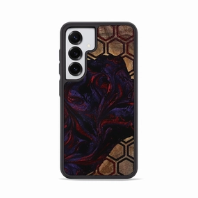 Anti Scratch Screen Impact Protection Galaxy S25 Wood Phone Case - Winston (Pattern, 771166)