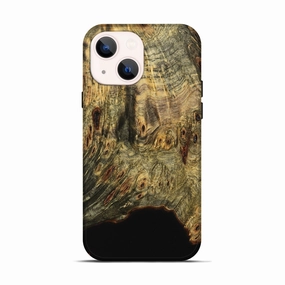 Iphone 13 Wood Live Edge Phone Case - Lavina (Wood Burl, 777815) Scratch Proof Glass