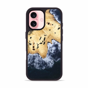 Anti Glare Film Bubble Free Iphone 16 Wood Phone Case - Hester (Coastal, 781821)