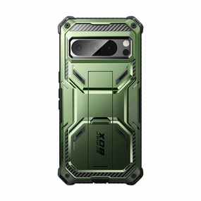 Ultra Thin Grip Friendly Google Pixel 8 Pro Armorbox Case - Dark Green