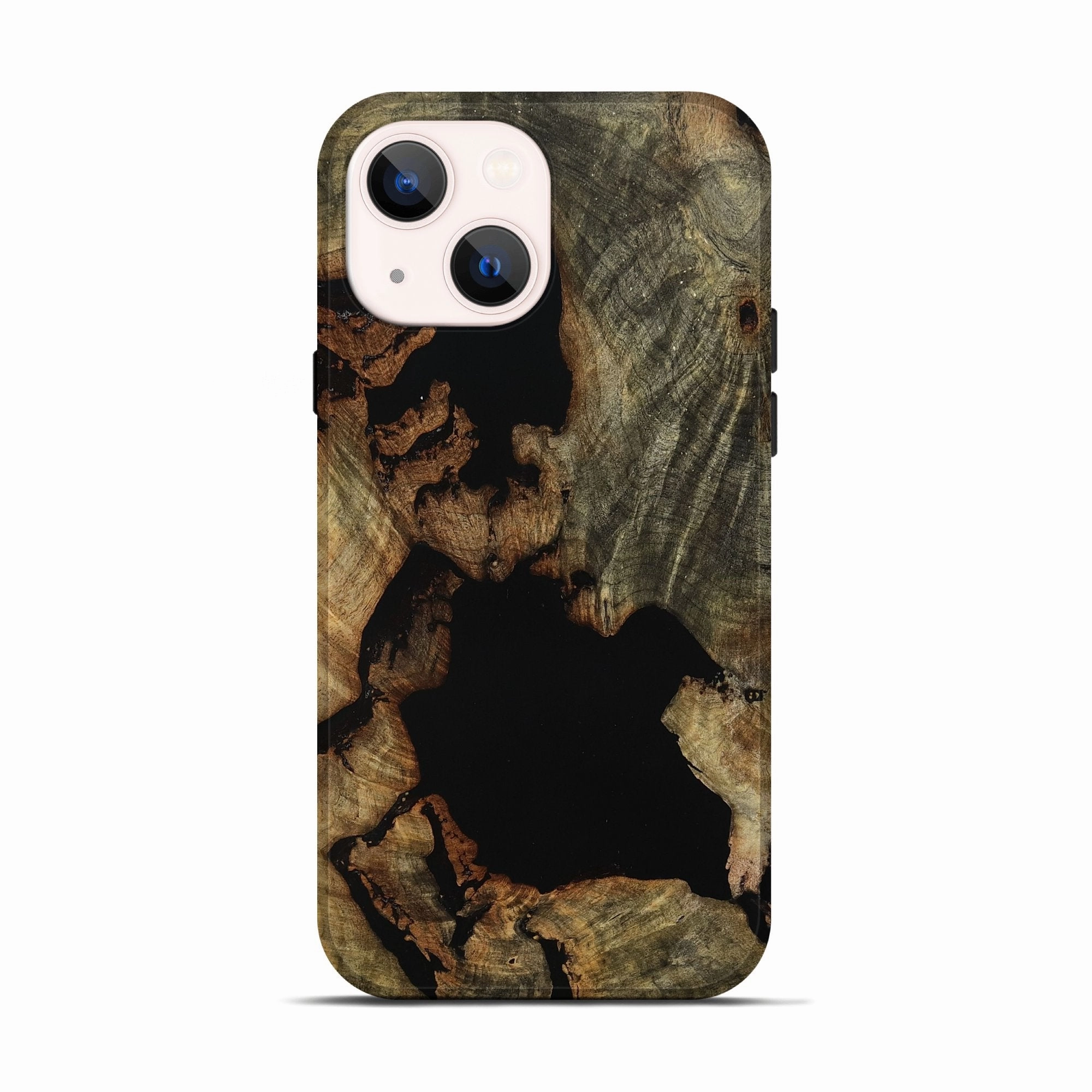 Anti Scratch Screen Privacy Screen Iphone 13 Wood Live Edge Phone Case - Jasmine (Wood Burl, 773731)