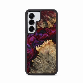 Galaxy S25 Wood Phone Case - Dayana (Red, 781112) Screen Defense