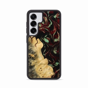 Galaxy S25 Wood Phone Case - Bailey (Red, 772844) Drop Protection