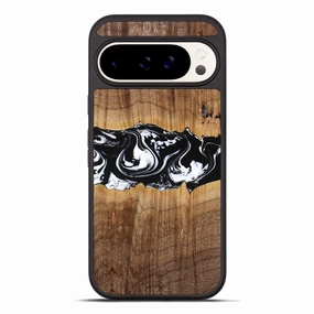 Reinforced Corners Pixel 10 Pro Xl Wood Phone Case - Lenna (Black & White, 777799)