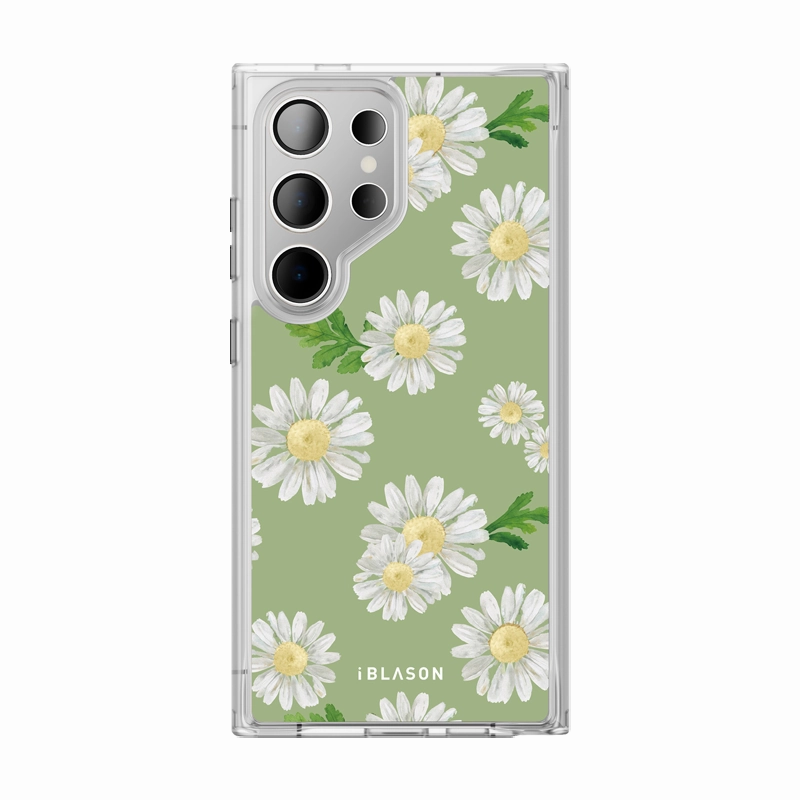 Galaxy S24 Ultra Halo Magsafe Cute Phone Case - Blossom Anti Spy Film Anti Scratch Coating
