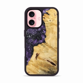 Easy Installation Iphone 16 Wood Phone Case - Emily (Cosmos, 774861)