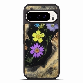Fingerprint Resistant Screen Tempered Glass Pixel 10 Pro Xl Wood Phone Case - Blaine (Bloom, 781615)