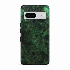 HD Screen Protector Shock Absorption Pixel 7 Wood Live Edge Phone Case - Reanna (Wood Burl, 781436)