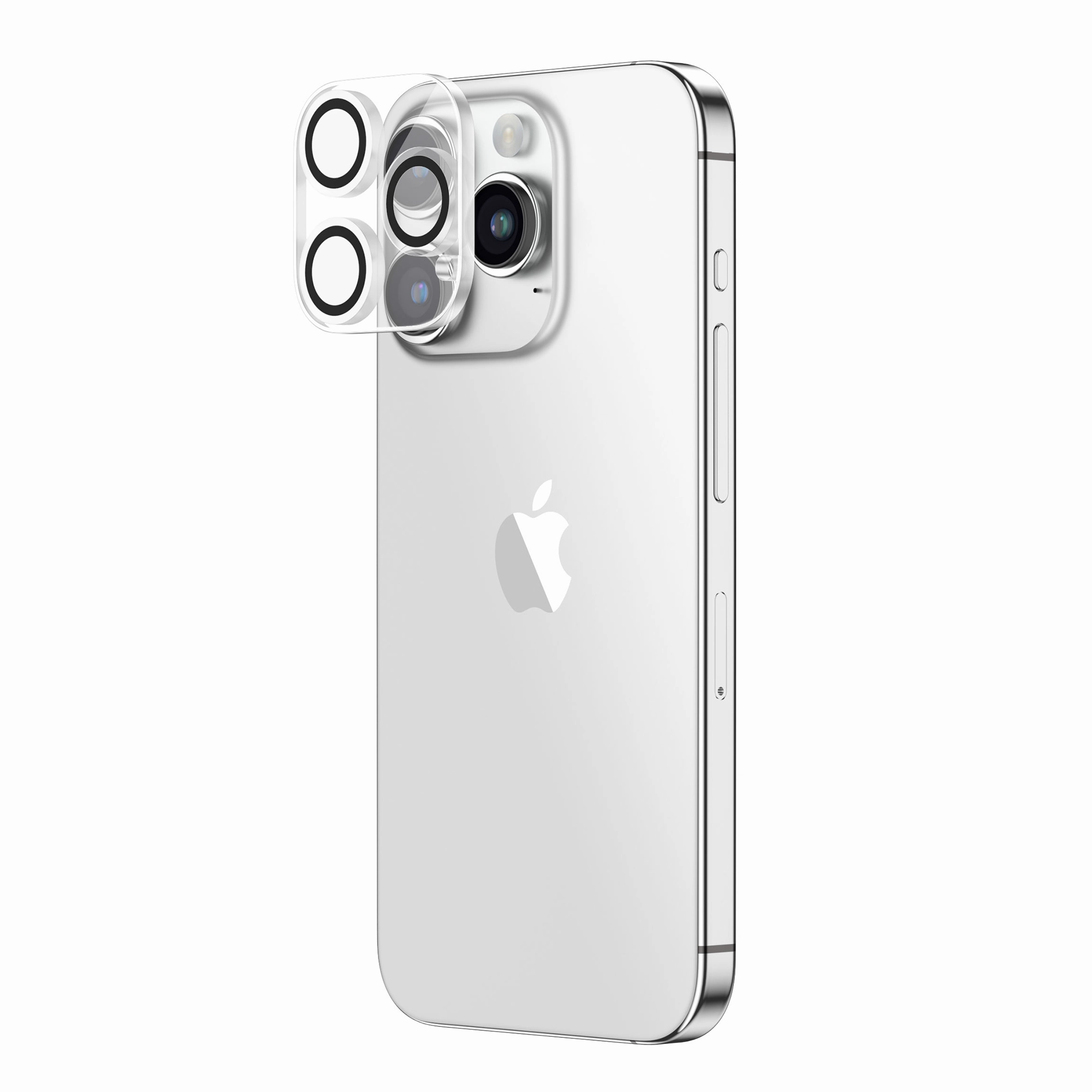 Pure Lens Protector Glass For Iphone 15 Pro Edge Guard Slim Screen Protector