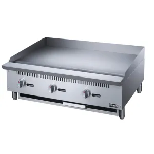 Dukers - DCGMA36, Commercial 36" Griddle with 3 Burners