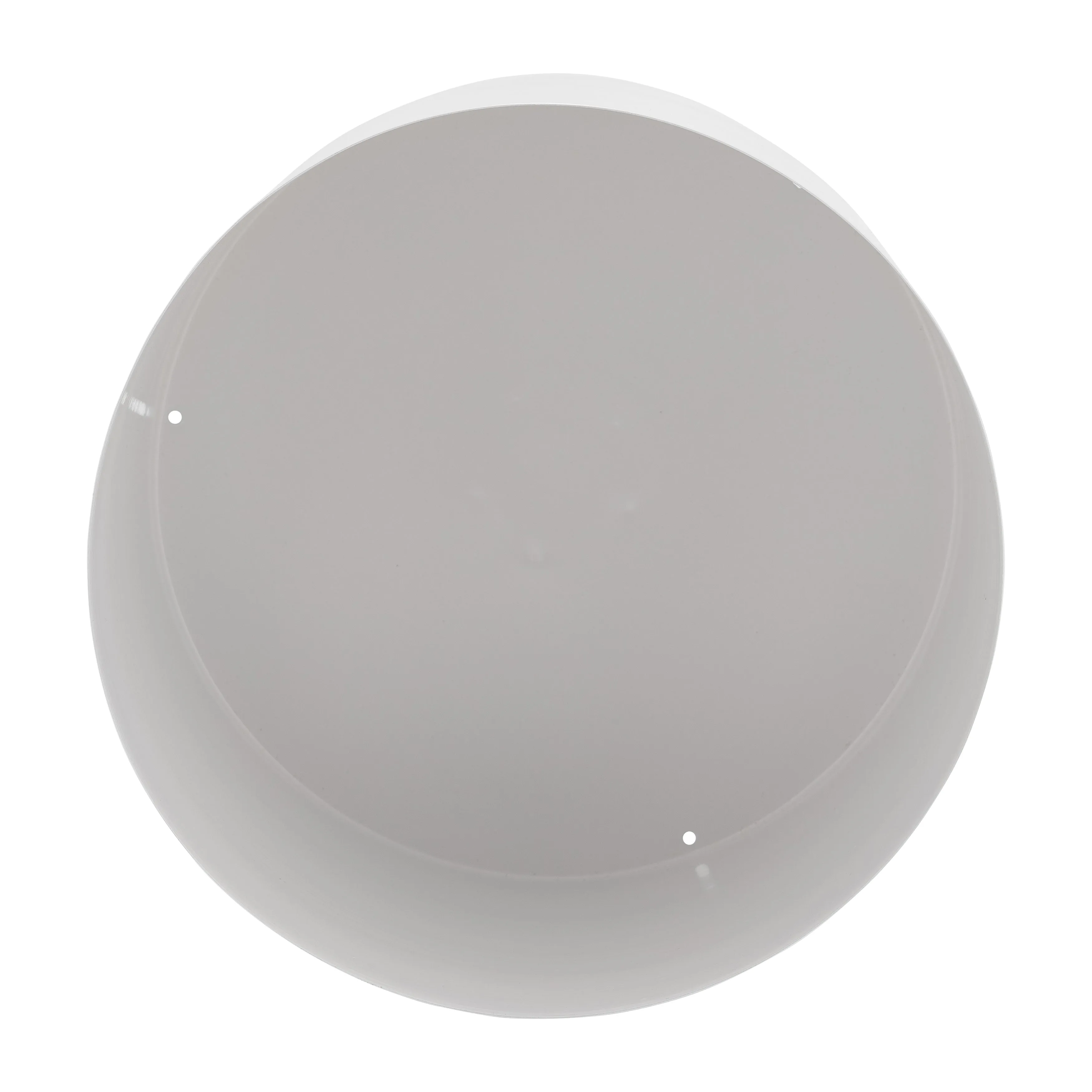 Ec Metal,10",flat Round Base Planter,white