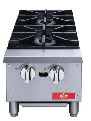 ECHPA12 12 in. 2-Burner Hot Plate