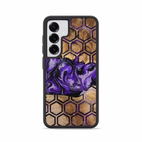 Galaxy S25 Wood Phone Case - Yousef (Pattern, 776014) Anti Yellowing Film