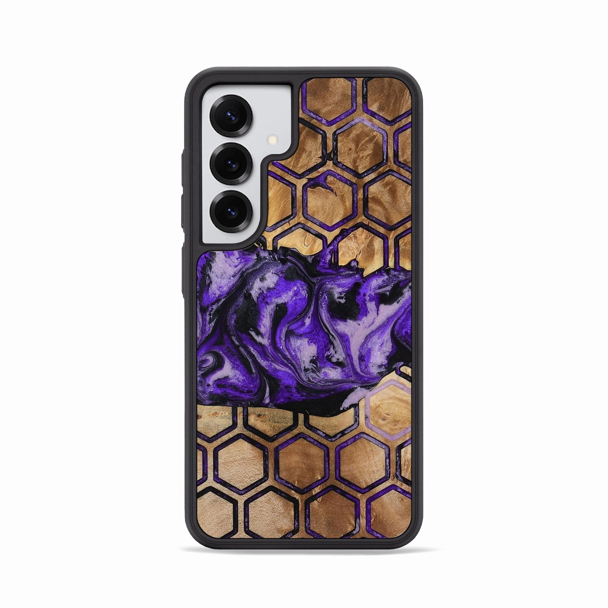 Galaxy S25 Wood Phone Case - Yousef (Pattern, 776014) Anti Yellowing Film