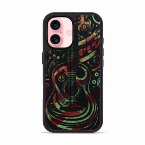 Anti Spy Film Iphone 16 Wood Phone Case - Junious (Pattern, 781710)