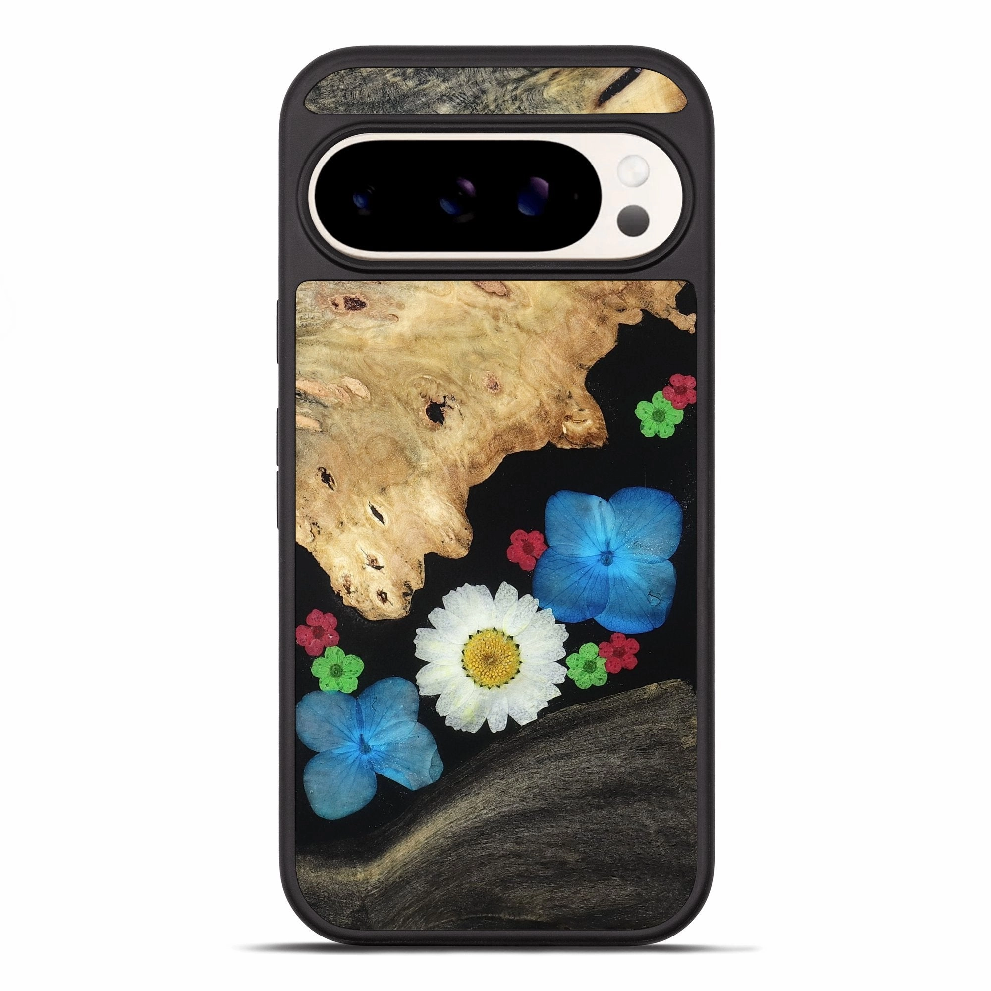 Pixel 10 Pro Xl Wood Phone Case - Delia (Bloom, 781604) Rounded Edges