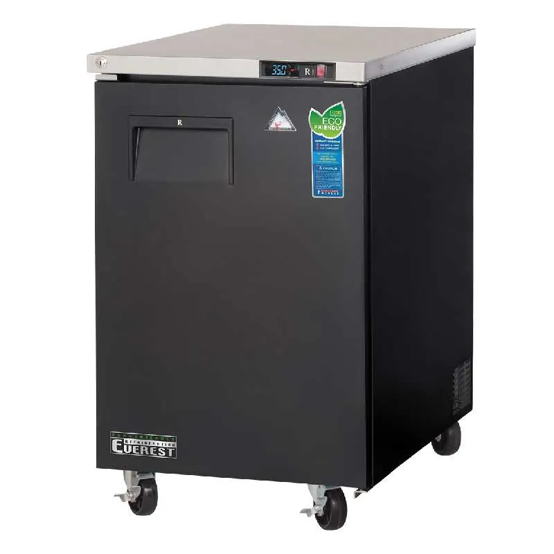 Everest - EBB23 23" Back Bar Refrigerator Cooler One Section 8 cu. ft.