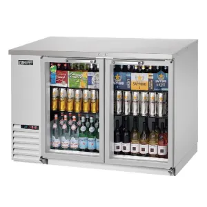 Everest - EBB59G-SS, Commercial 57" Back Bar Beverage Cooler