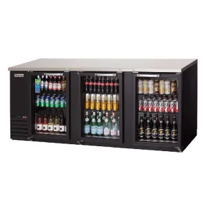Everest - EBB90G, Commercial 89" Back Bar Refrigerator Cooler