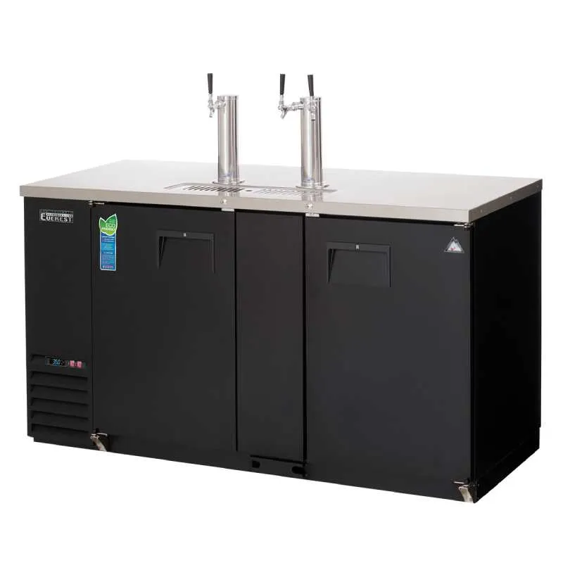 Everest - EBD3, Commercial 68" Direct Draw Keg Refrigerator Cooler Beer Dispenser