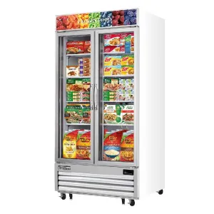 Everest - EMGF36 Commercial 41" 2 Glass Door Merchandiser Freezer