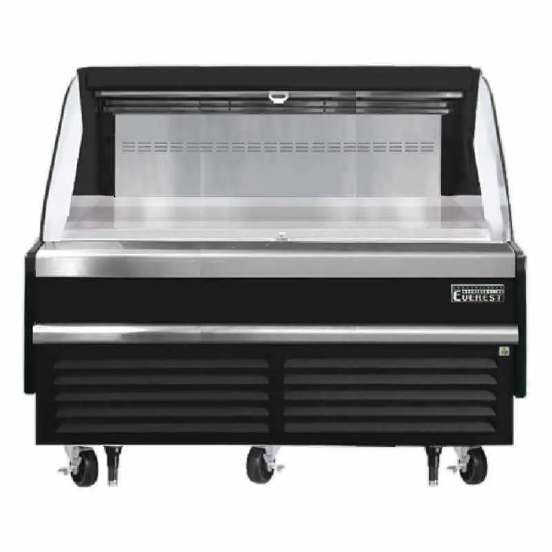 Everest - EOMH-60-B-35-S Commercial 60" Horizontal Open Air Display Merchandiser