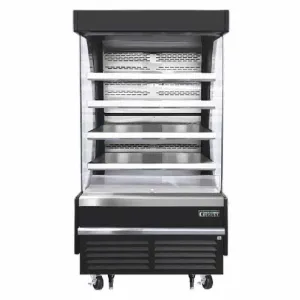 Everest - EOMV-36-B-28-T, Commercial 37" Open Air Display Merchandiser Vertical