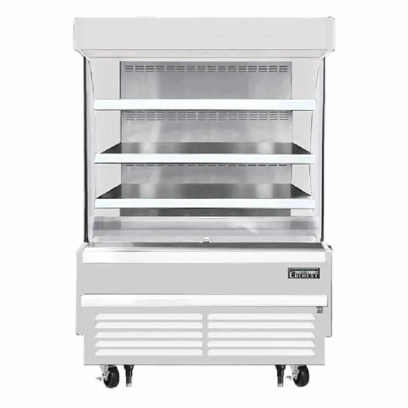 Everest - EOMV-48-W-28-S, Commercial 48" Open Air Display Merchandiser Vertical