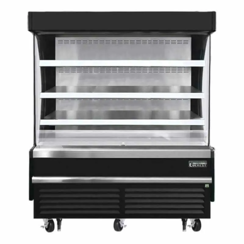 Everest - EOMV-60-B-28-S, Commercial 60" Vertical Open Air Display Merchandiser