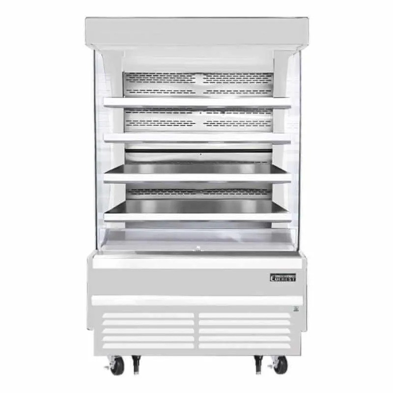 Everest - EOMV-60-W-28-T, Commercial 60" Vertical Open Air Display Merchandiser