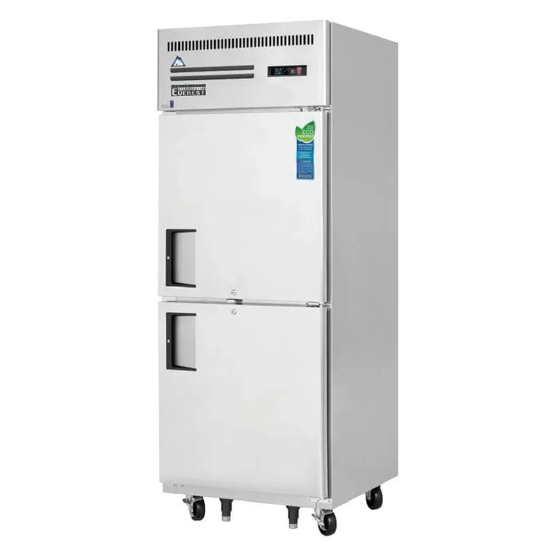 Everest - ESFH2 Commercial 29" Two Solid Door Reach-In Freezer