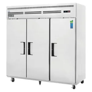 Everest - ESR3, Commercial 74" Three Solid Door Reach-In Refrigerator 71 cu.ft.