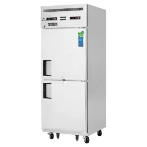 Everest - ESRFH2, Commercial 29" Two Solid Door Reach-In Refrigerator Freezer F 11 cu.ft. / R 11 cu.ft.