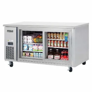 Everest - ETGR2, Commercial 59" Undercounter Worktop Refrigerator