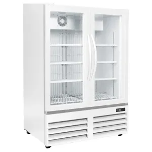 Excellence Industries - GDF-15 36" Commercial 2 Glass Door Merchandiser Refrigerator 14.1 cu.ft.