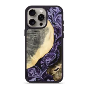 Iphone 16 Pro Max Wood Phone Case - Kory (Purple, 781588) Impact Resistant