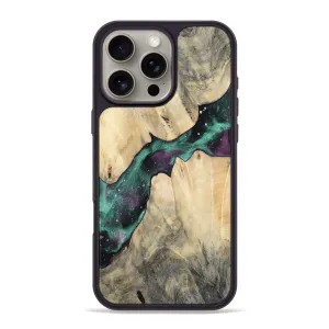 Shock Absorbing Scratch Resistant Iphone 16 Pro Max Wood Phone Case - Zyair (Cosmos, 781925)