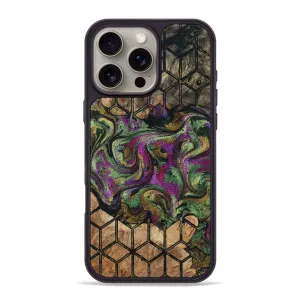 Drop Protection Anti Finger Grease Iphone 16 Pro Max Wood Phone Case - Kaleb (Pattern, 777160)