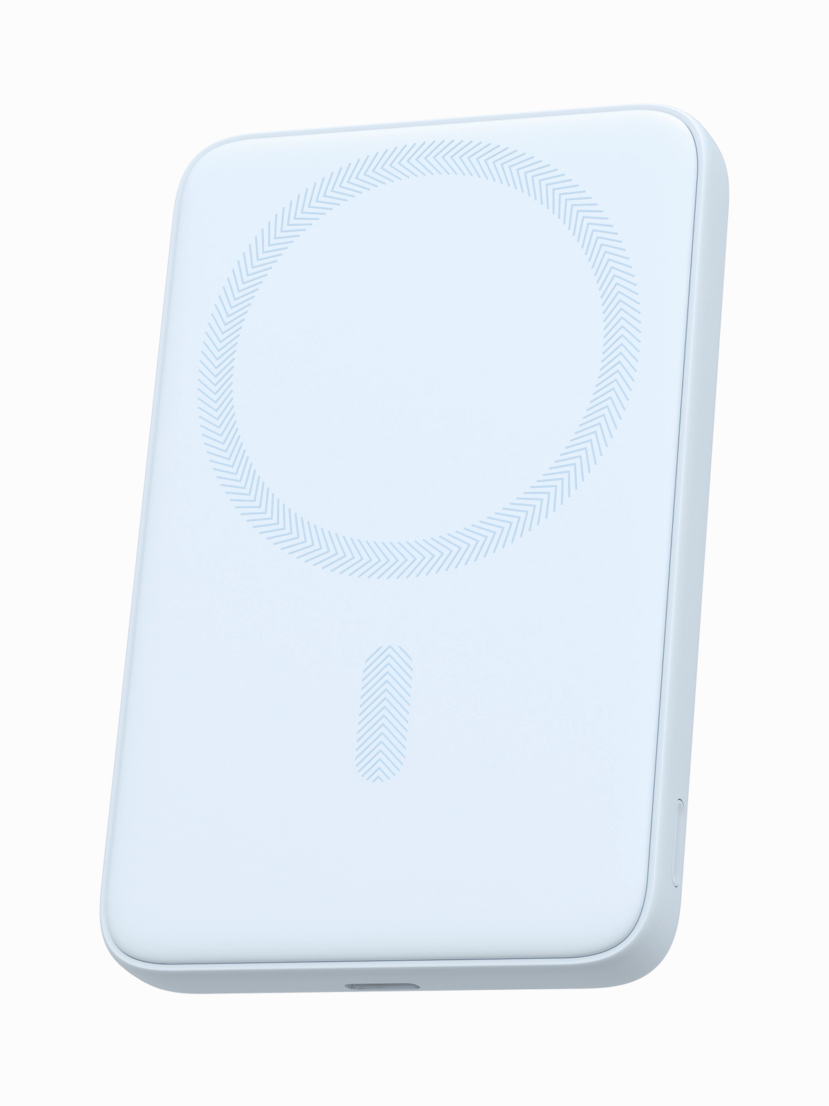 Aukey Pb-Ms03 Magfusion Slim 5000Mah Magnetic Wireless Power Bank Fast Charge Slim Body