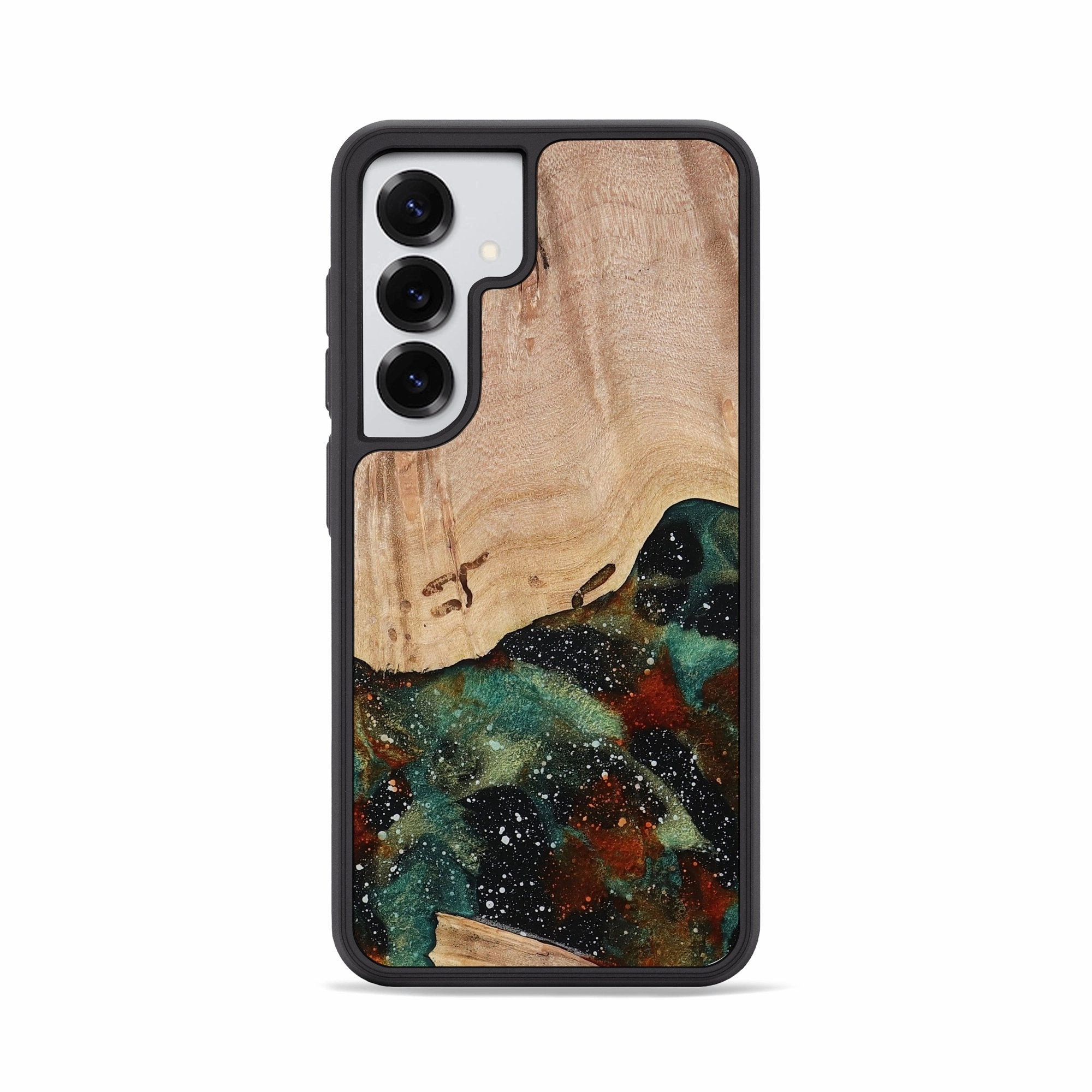 Galaxy S25 Wood Phone Case - Mikalah (Cosmos, 779607) Case Friendly Protective Cover