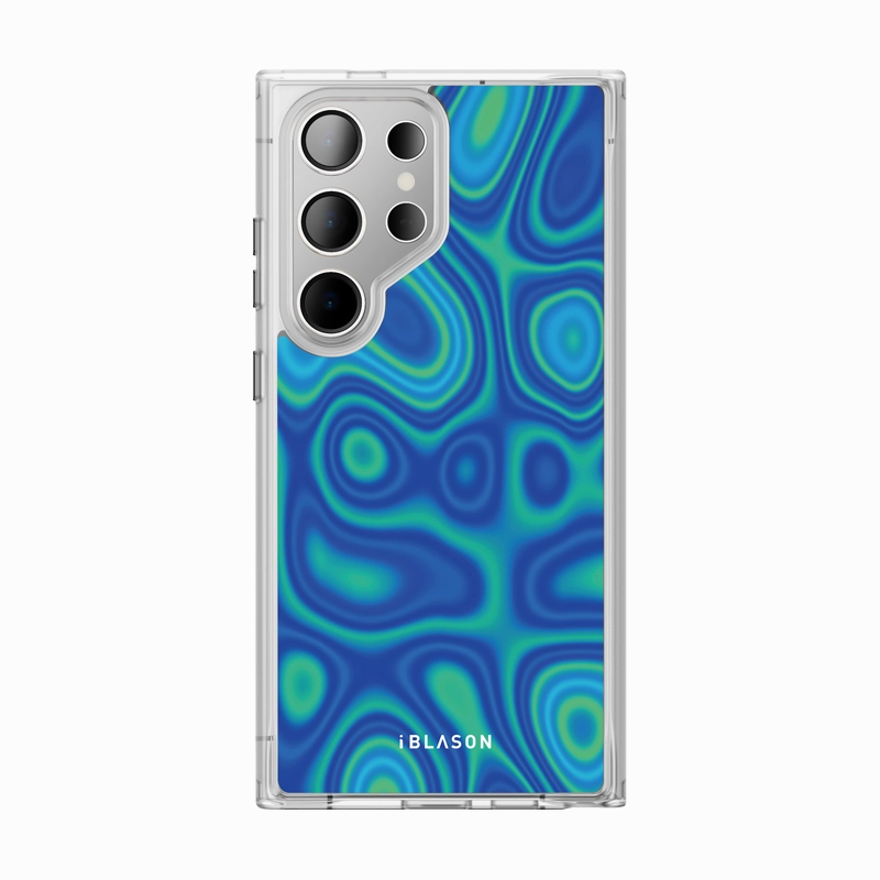 Galaxy S23 Ultra Halo Magsafe Cute Phone Case - Retro Heat Anti Yellowing Film Shockproof