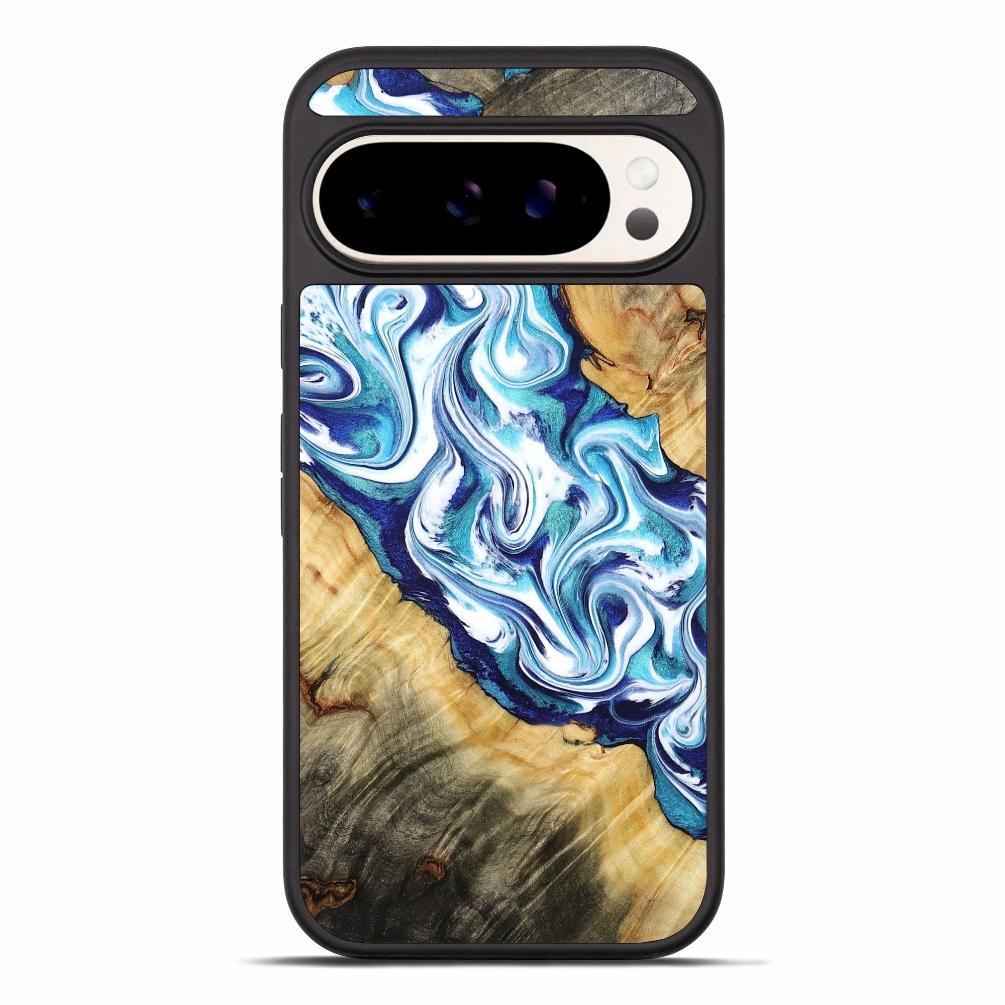 Screen Guard Anti Scratch Screen Pixel 10 Pro Xl Wood Phone Case - Tiara (Blue, 778709)